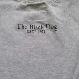 Black dog sweatshirt